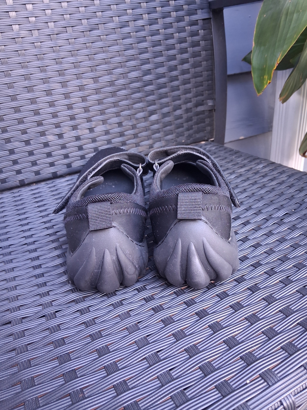 John Fluevog Pilot Black Vegan Mary Janes - Size 10